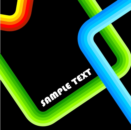 Funky lines のイラスト素材