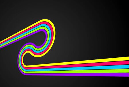 Funky retro backgroundのイラスト素材