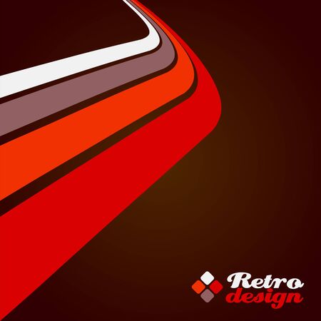 Retro design のイラスト素材