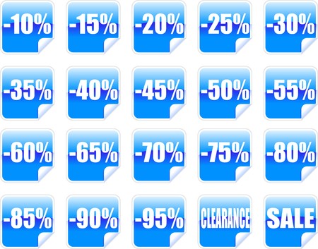 Sale tickets のイラスト素材