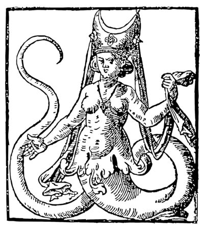 Mythological creature のイラスト素材