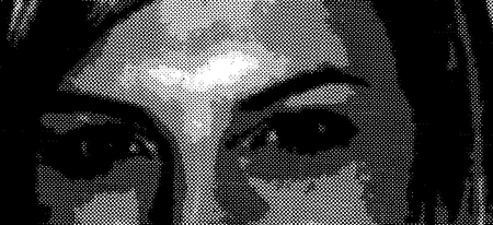 Halftone faceのイラスト素材