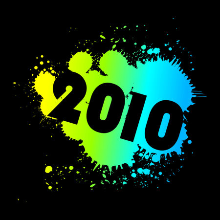 2010 splash designのイラスト素材