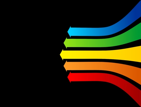 Abstract arrowsのイラスト素材