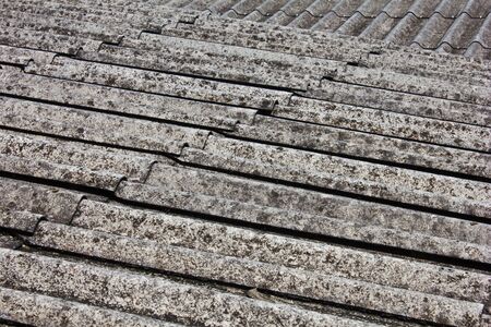 Gray roof tiles, architecture,background.の写真素材