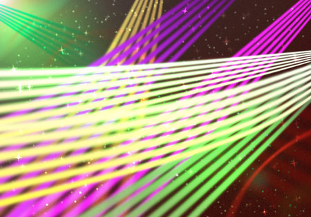 light lines abstract background  with space