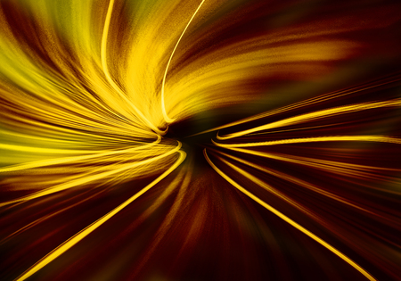 tunnel line colorful with backgroundの写真素材