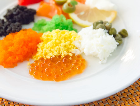 Black and Red Caviar Mix