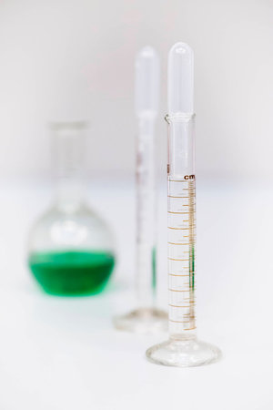 lab test tubes.
