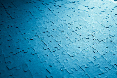 Puzzle conceptの写真素材