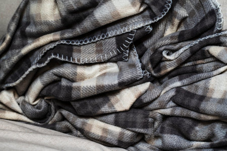 Blanket textile detail background