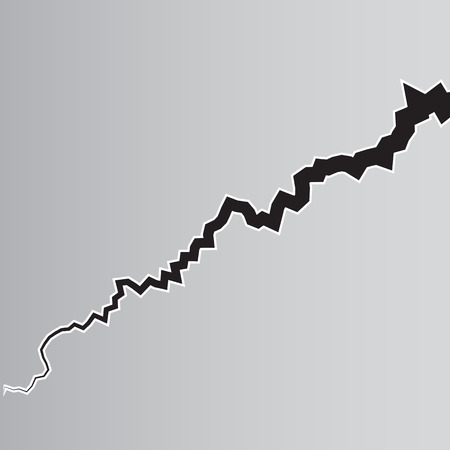 Earth Crack vectorのイラスト素材