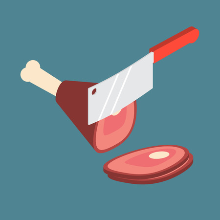 Butchery logo vectorのイラスト素材
