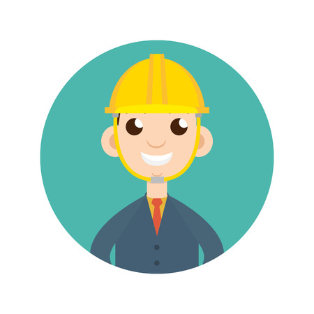 home inspector iconのイラスト素材