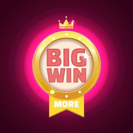 Big win bannerのイラスト素材