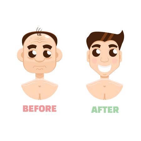 Plastic surgery manのイラスト素材