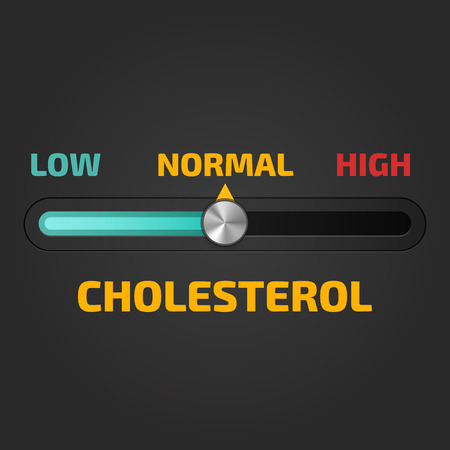 Cholesterol Meter vectorのイラスト素材