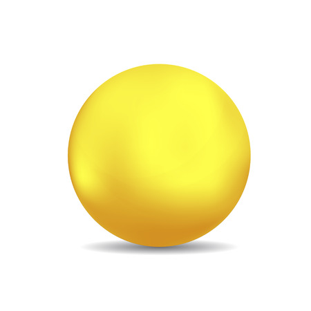 Bronze or gold spheres or ballのイラスト素材