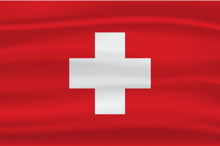 Switzerland flagのイラスト素材