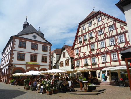 Lohr am Main, Franconia, Bavaria, Germanyのeditorial素材