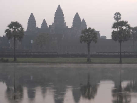 Angkor Wat, Siem Reap Province, Cambodiaの写真素材
