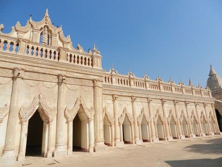 Pahto Ananda, Bagan, Myanmarのeditorial素材