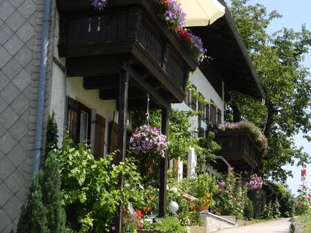 Fraueninsel, Chiemsee, Bavaria, Germanyの写真素材
