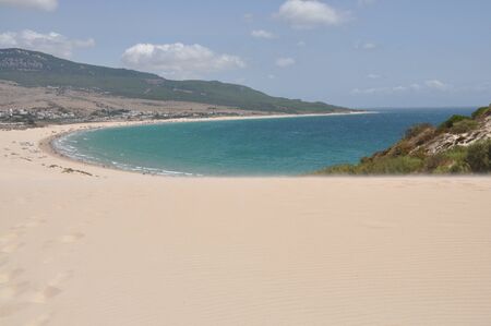 Duna de Bolonia, Costa de la Luz, Andalusia, Spainの写真素材