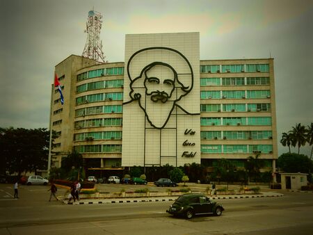 Plaza de la Revolucion, Havana, Cubaのeditorial素材