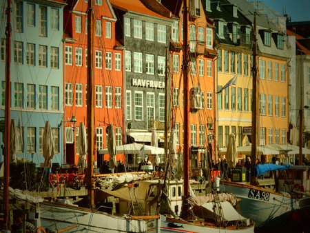 Nyhavn, Copenhagen, Denmark