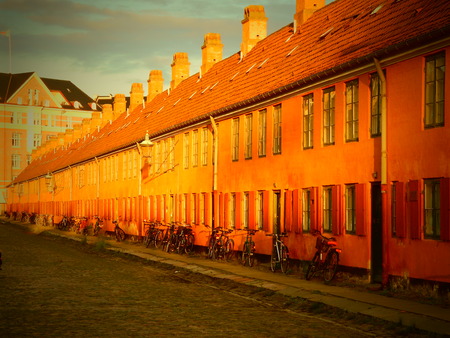 Nyboder, Copenhagen, Denmarkのeditorial素材