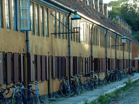 Nyboder, Copenhagen, Denmarkのeditorial素材