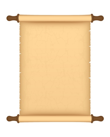 parchment rollのイラスト素材