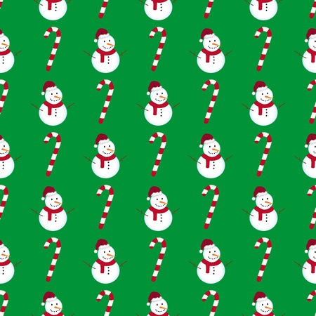 Christmas seamless patternのイラスト素材