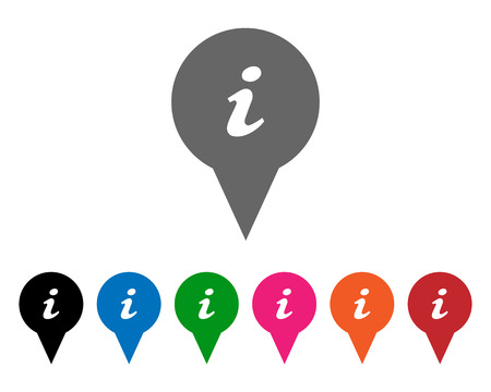 Information pointersのイラスト素材