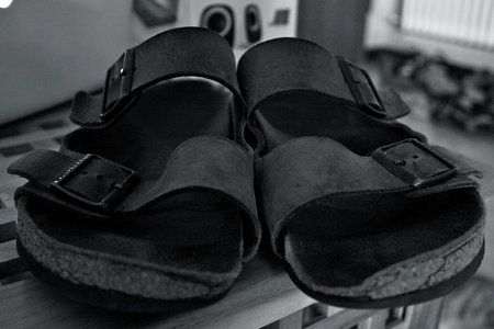 slippers at home