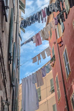 Street View in Genoaの写真素材
