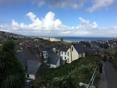 A view of St Ives in Cornwall