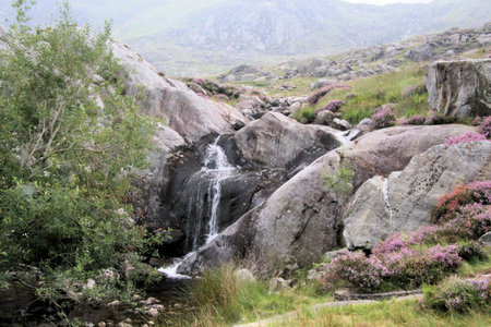 A view of the North Wales Countryside near Lake Ogwen