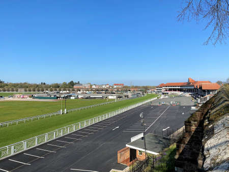 A view of Chester Racecourseの写真素材