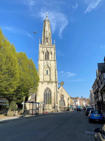 A view of Gloucester Cathedralのeditorial素材