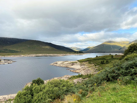 A view of the Scottish Highlands north of Ben Nevis