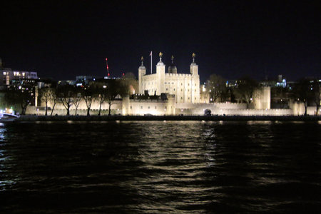 The Tower of London at night