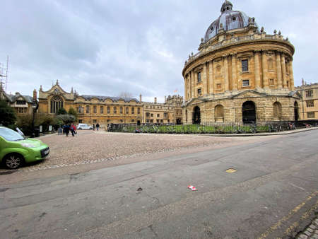 Oxford in the UK in March 2022. A view of Oxford Universityのeditorial素材
