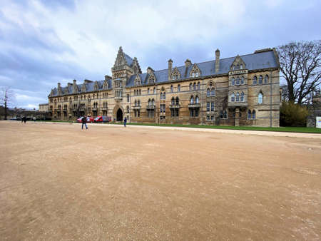 Oxford in the UK in March 2022. A view of Oxford Universityのeditorial素材