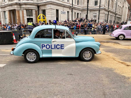 A view of the Jubilee Parade in Londonのeditorial素材
