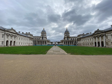 A view of the sights of London showing Greenwich
