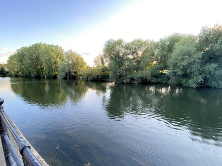 View of the River Severn at Shrewsbury