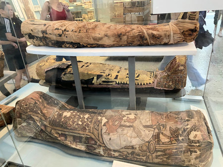 A view of an Exhibit in the British Museum