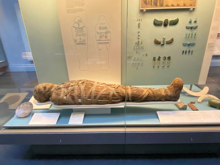 A view of an Exhibit in the British Museum